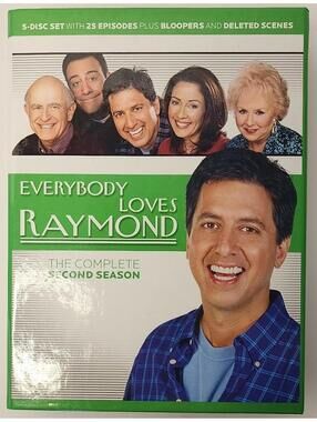 Everybody Loves Raymond - The Complete Second Season (DVD, 2004, 5-Disc Set)